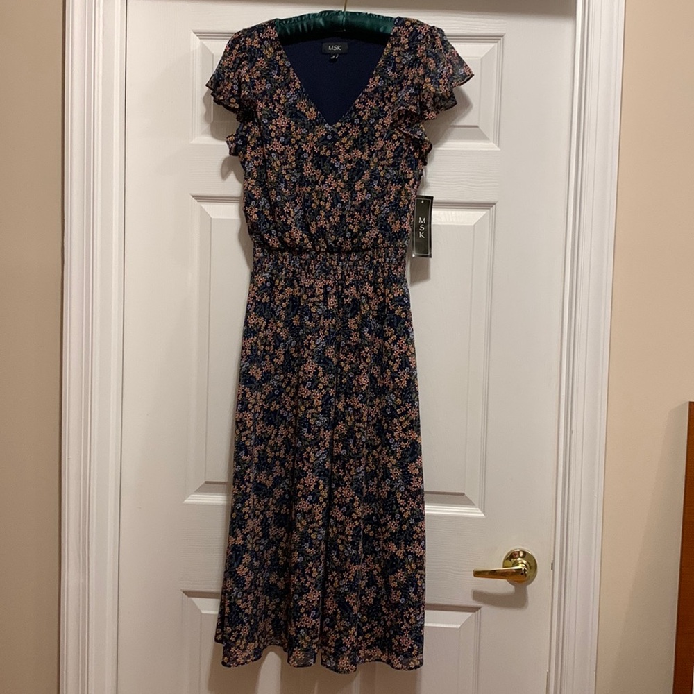 Floral midi dress